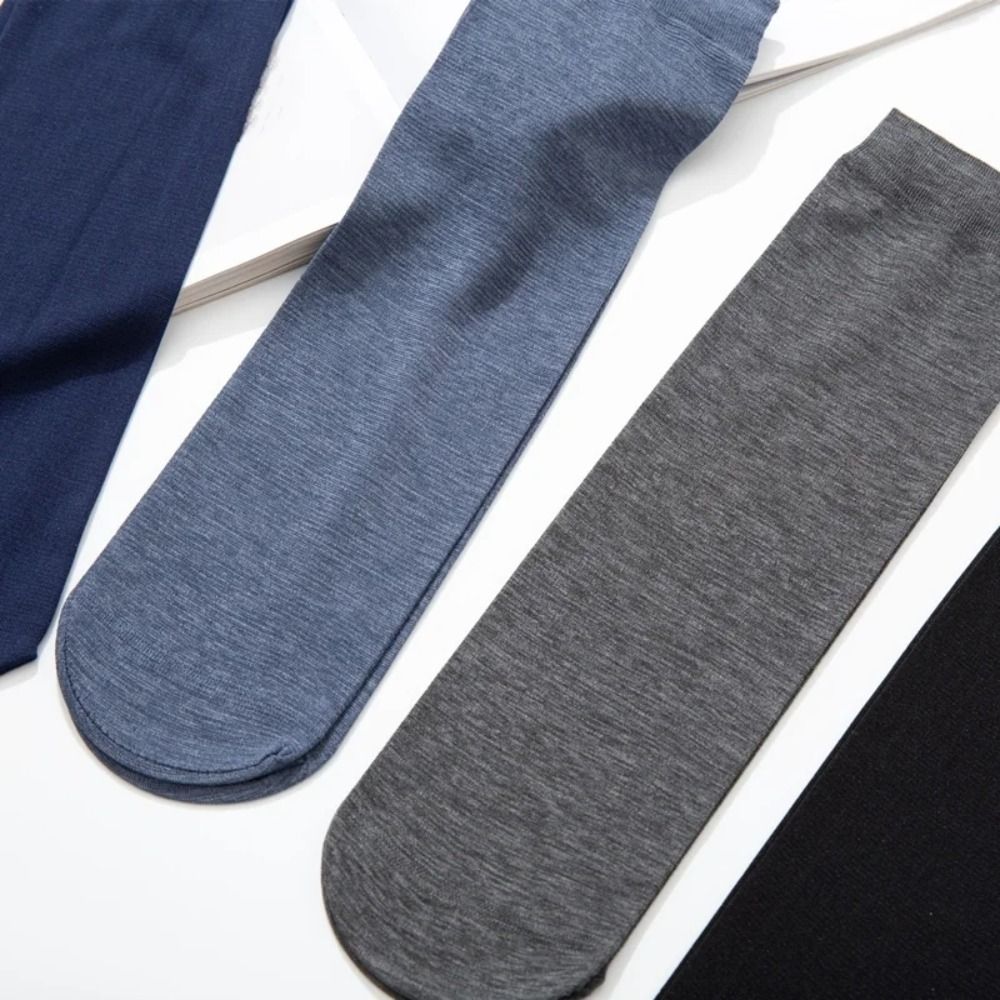 10Pairs Fashion Breathable Men - Silk Sock Bamboo บทวิจารณ์และราคา