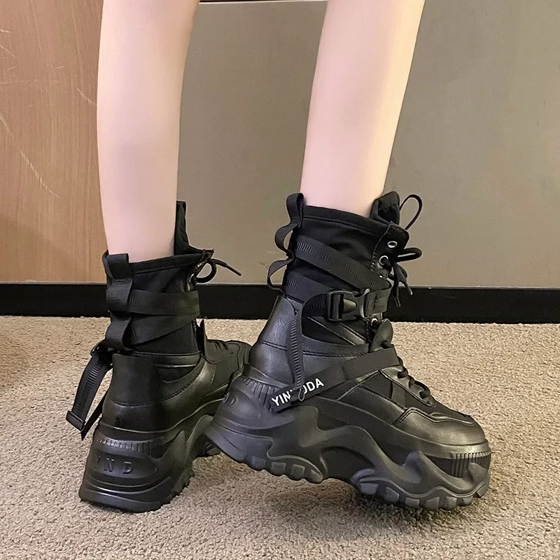 Fashion Women Chunky Platform  - No Show Sock Women บทวิจารณ์และราคา
