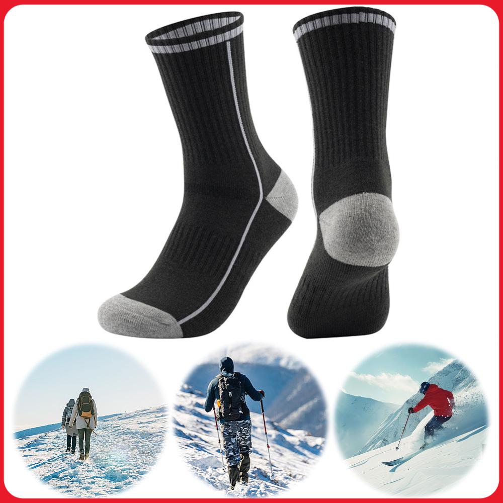 Wool Hiking Socks Thick Snow S - Wool Hiking Sock บทวิจารณ์และราคา
