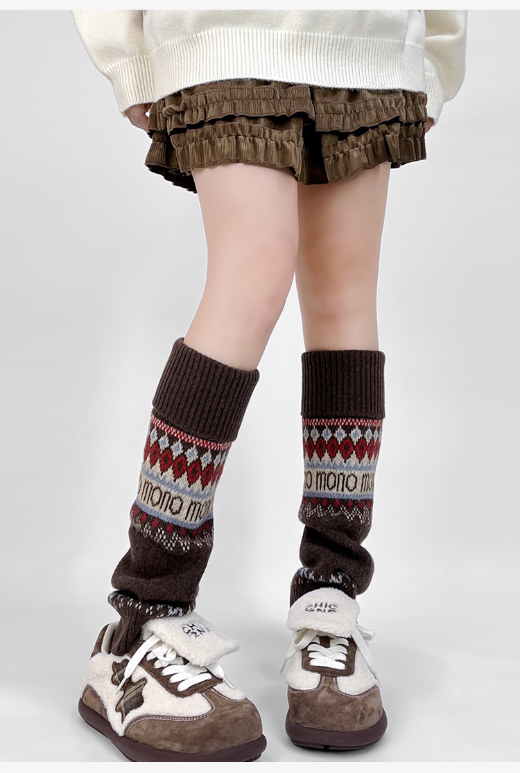 New Women's Knitted Leg Warmer - Boot Sock Slouchy บทวิจารณ์และราคา