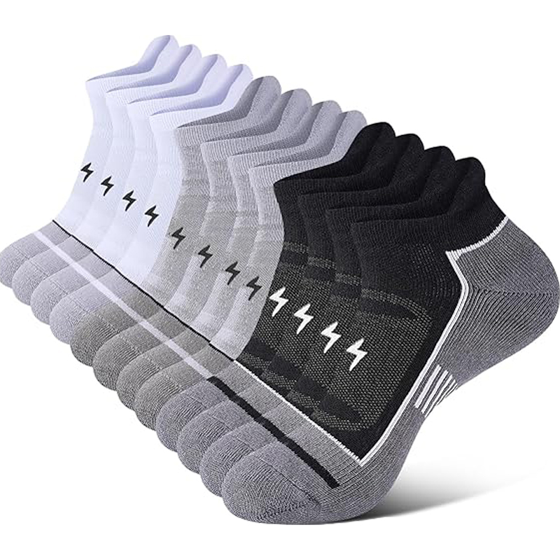 6 Pack Men's Athletic Socks Th - Athletic Sock Cushion บทวิจารณ์และราคา