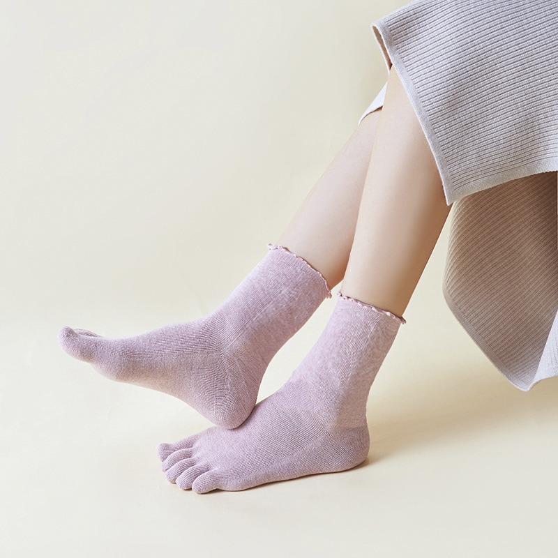 1 3 5 Pairs Women's Five Finge - Toe Sock Split บทวิจารณ์และราคา