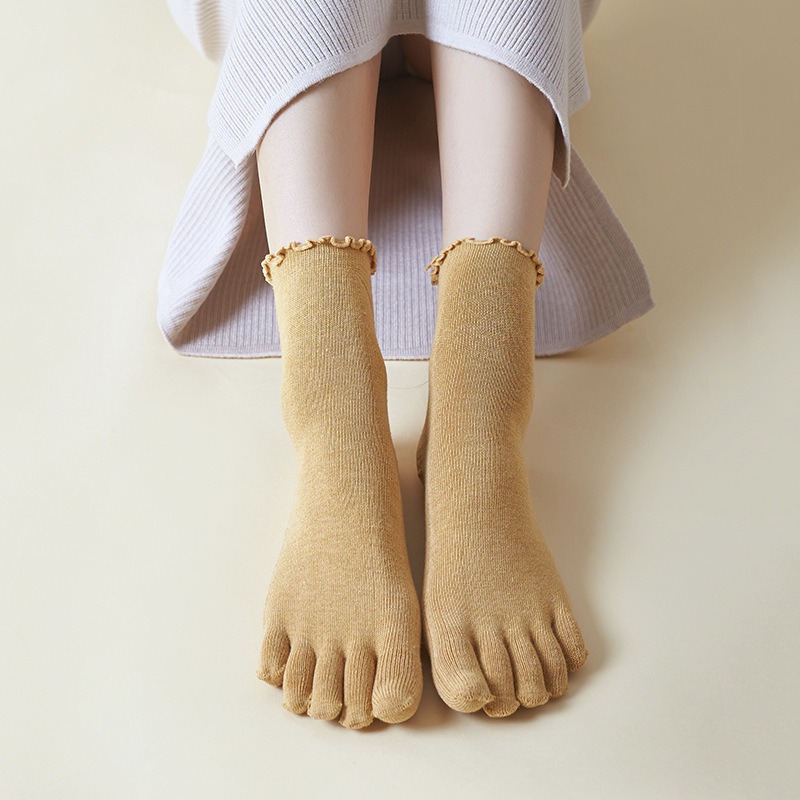 1 3 5 Pairs Women's Five Finge - Toe Sock Split บทวิจารณ์และราคา