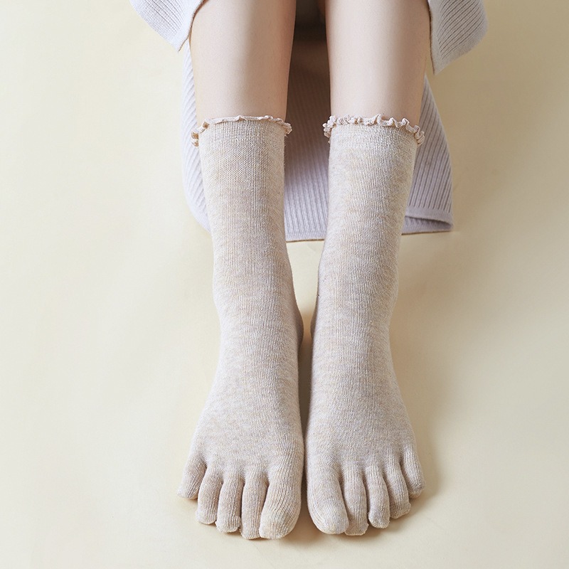 1 3 5 Pairs Women's Five Finge - Toe Sock Split บทวิจารณ์และราคา