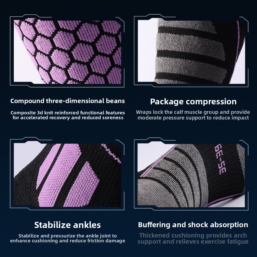New Thickened Ski Socks Breath - Thermal Sock Winter บทวิจารณ์และราคา