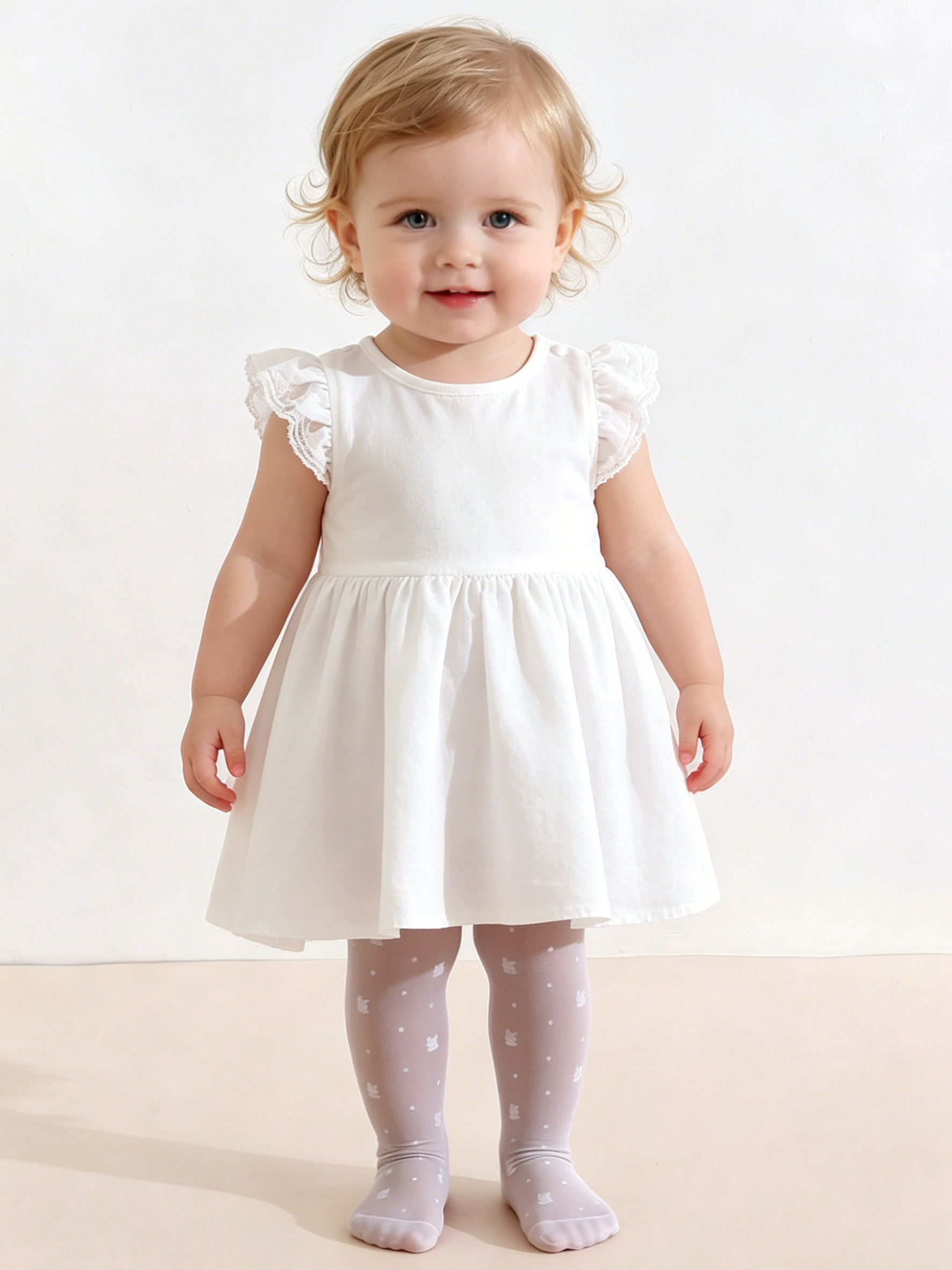 3Pack Toddler Girl Rabbit Prin - Tights Pantyhose Sheer บทวิจารณ์และราคา