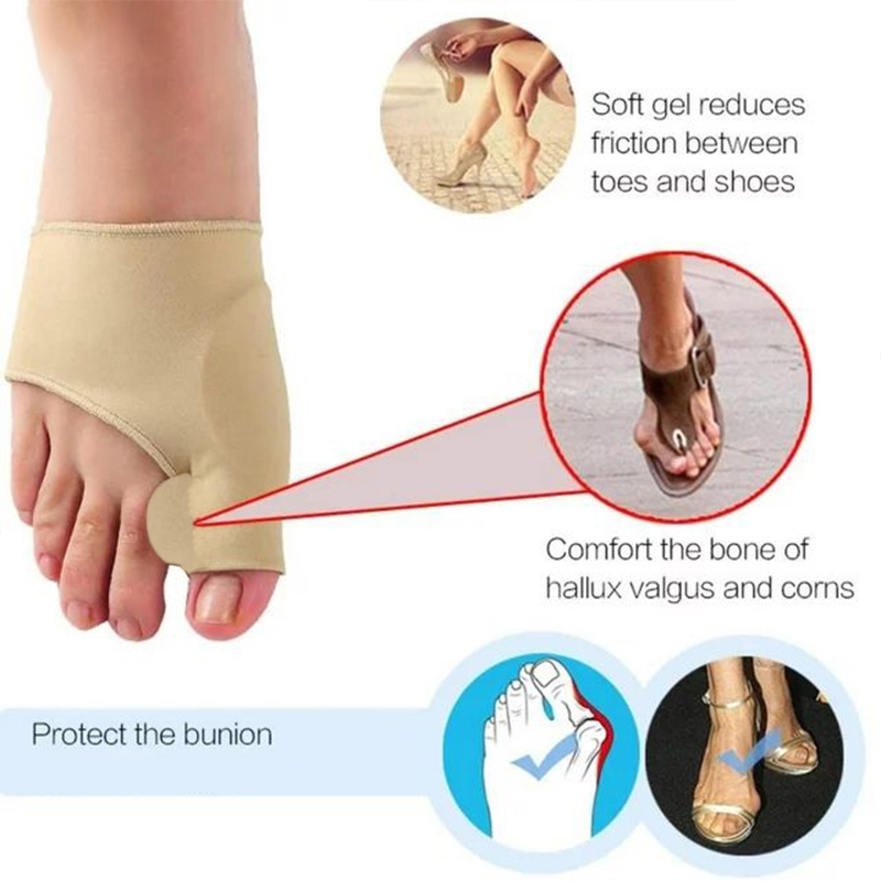 QIWU 1pairToes Corrector Big T - Ankle Brace Sock บทวิจารณ์และราคา