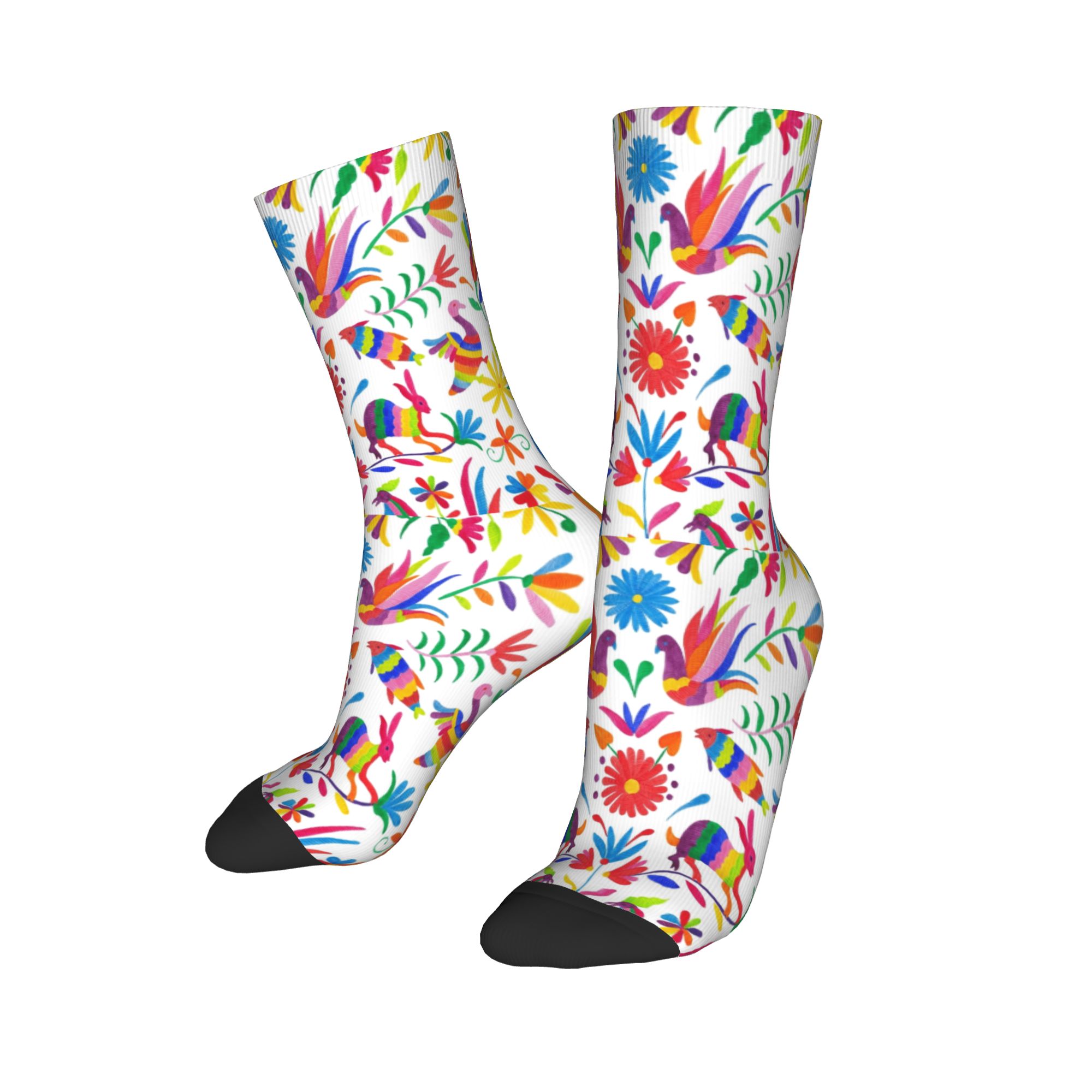 Custom Otomi Folk Mexican Art  - Dress Sock Men บทวิจารณ์และราคา