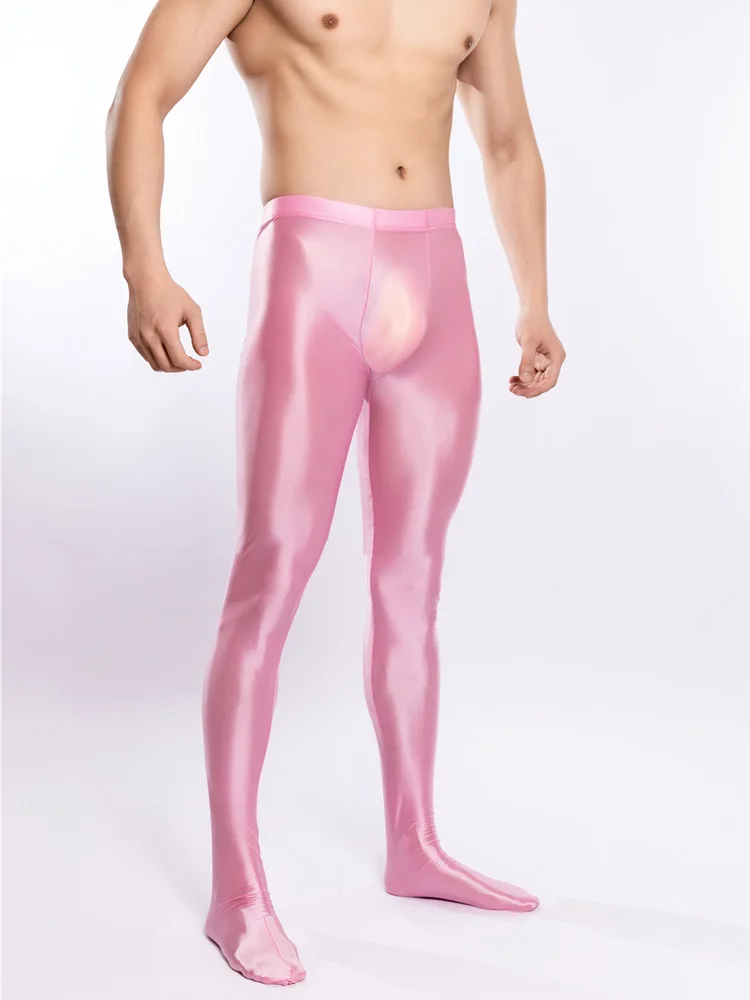 Men's Fitness Yoga Leggings Oi - Tights Pantyhose Sheer บทวิจารณ์และราคา