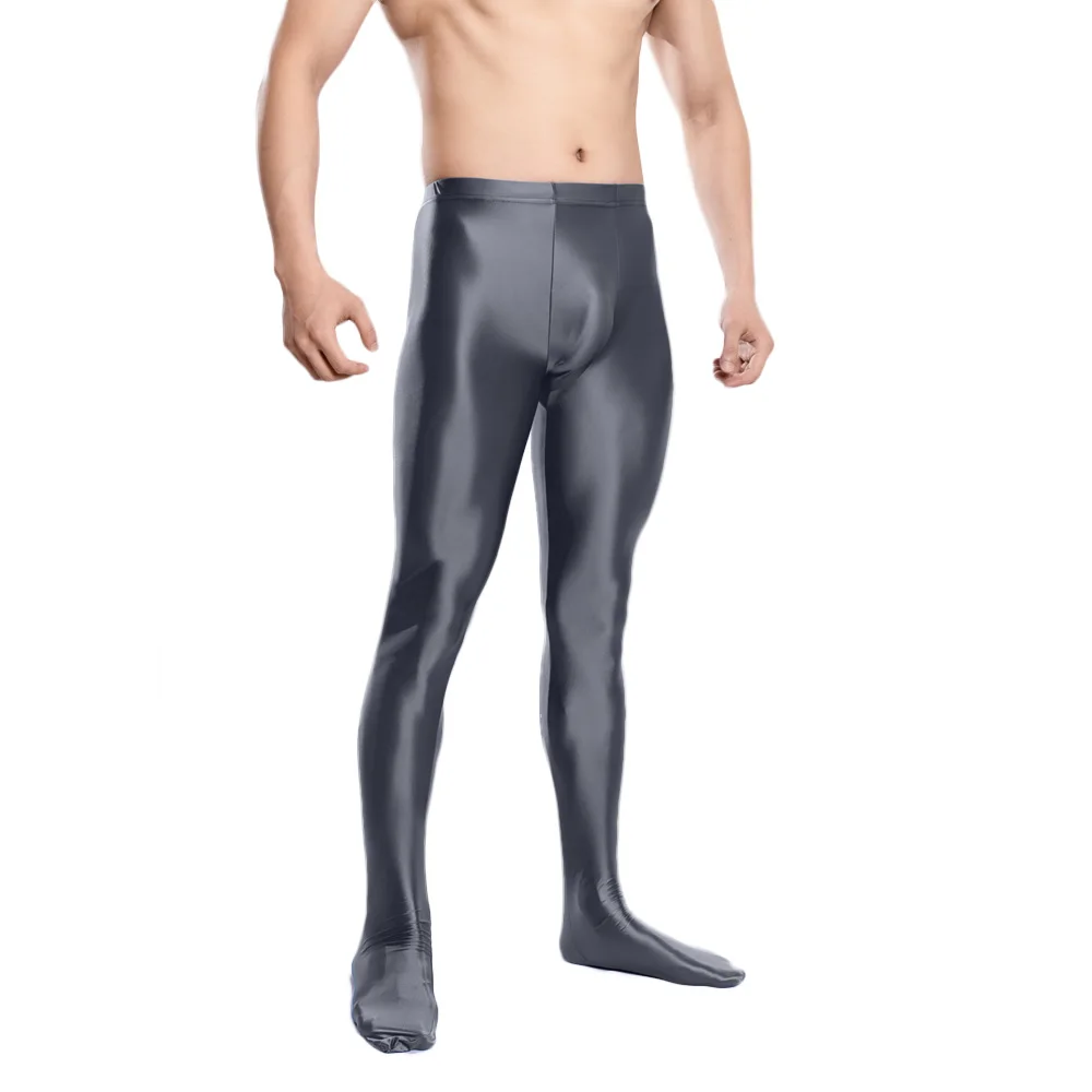 Men's Fitness Yoga Leggings Oi - Tights Pantyhose Sheer บทวิจารณ์และราคา