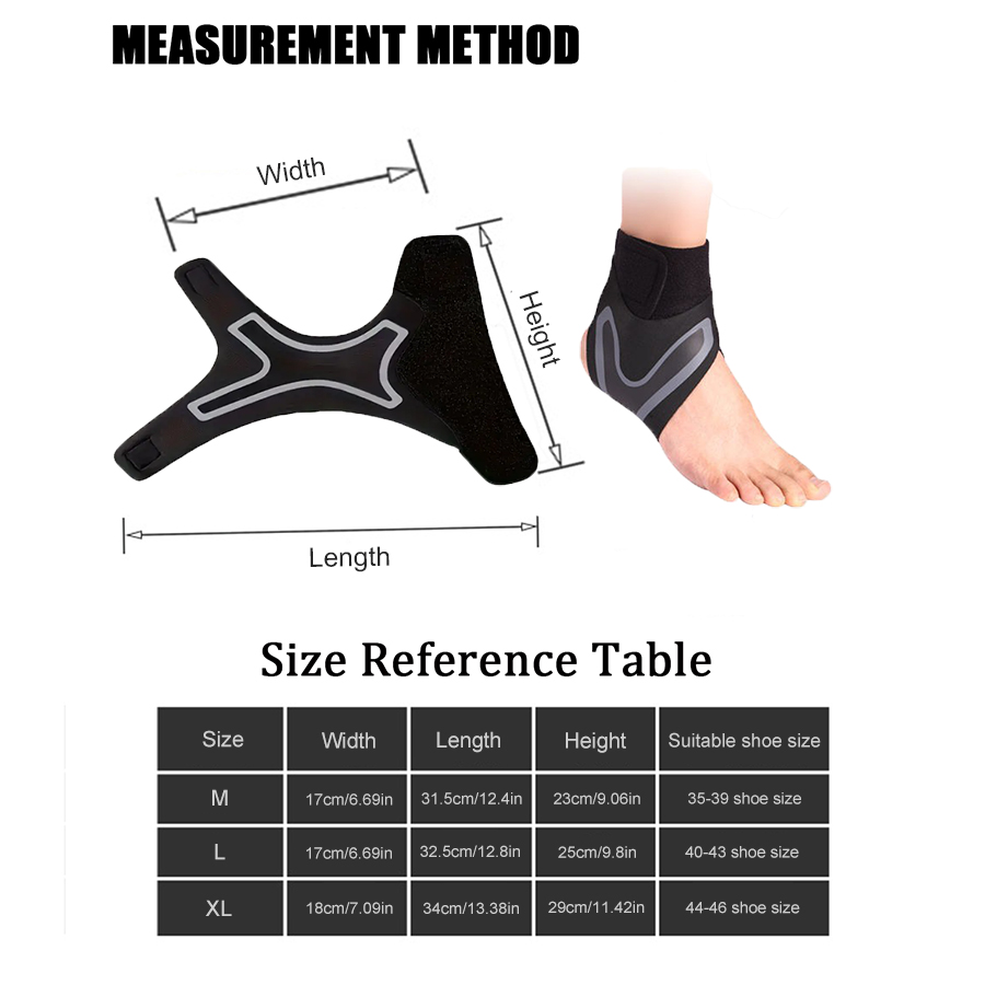 1 Pc Ankle Brace Support Compr - Ankle Brace Sock บทวิจารณ์และราคา