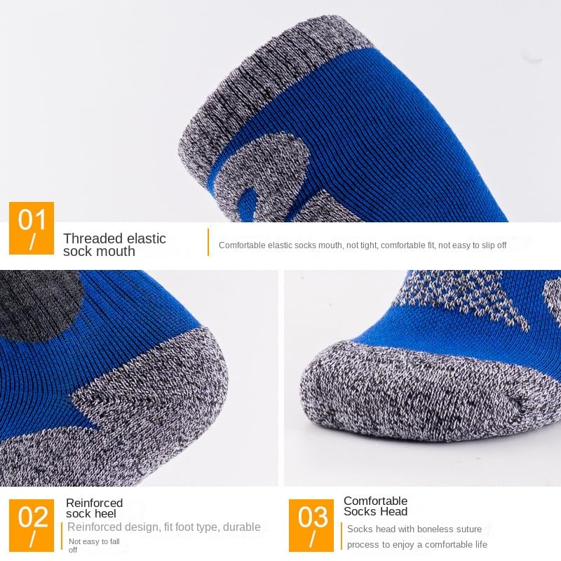 Winter Warm Ski Socks Thickene - Wool Hiking Sock บทวิจารณ์และราคา