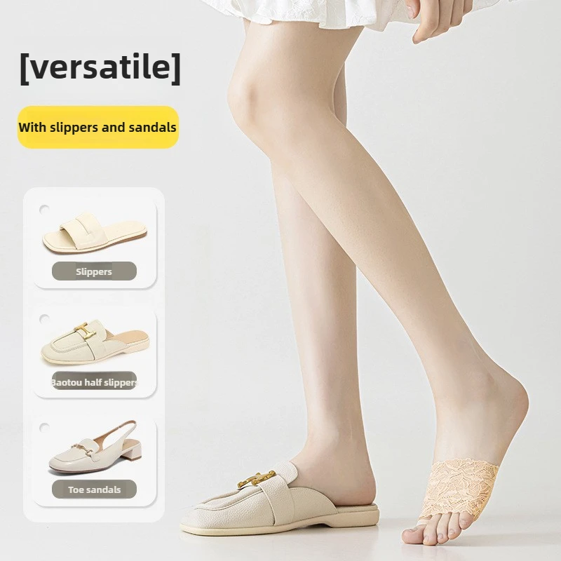1-10Pairs Women Lace Loafer So - Invisibility Sock Loafer บทวิจารณ์และราคา