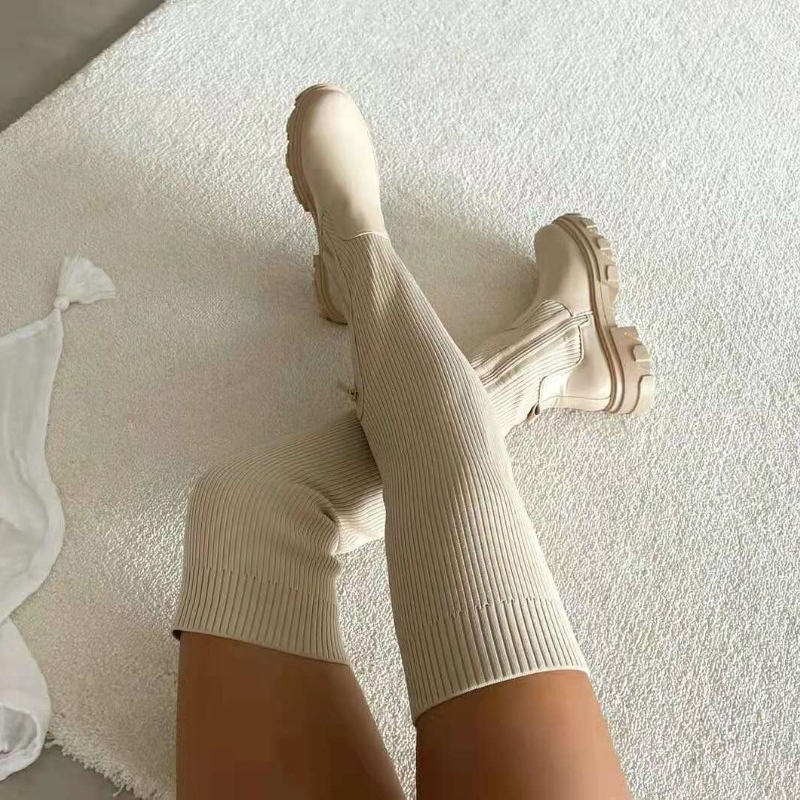 2025 Winter Shoes Women Socks  - Knee High Sock Women บทวิจารณ์และราคา