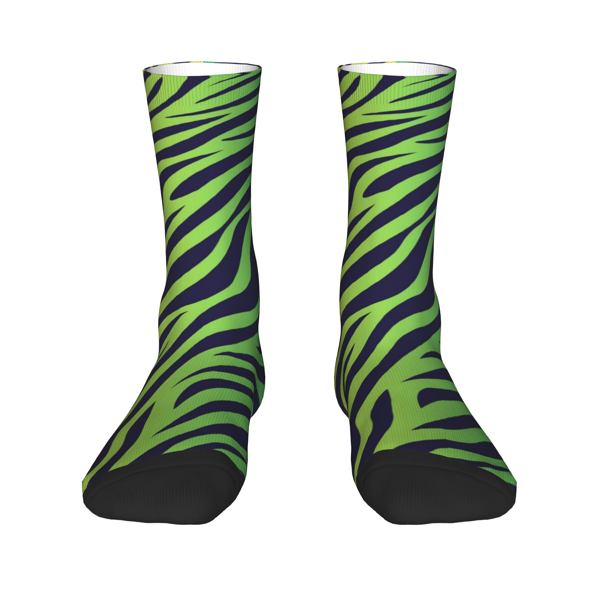 Colorful Tiger Zebra Skin Patt - Dress Sock Men บทวิจารณ์และราคา