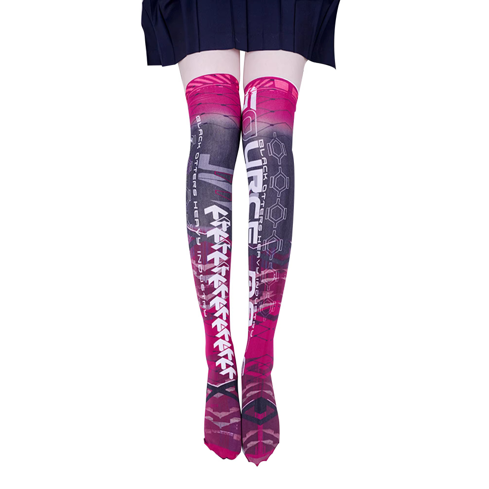 Anime Game Robot AI Mech Stock - Knee High Sock Women บทวิจารณ์และราคา