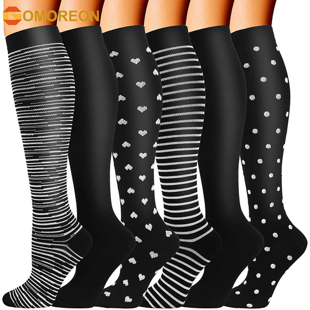 GOMOREON 6Pairs Compression So - Compression Sock Medical บทวิจารณ์และราคา