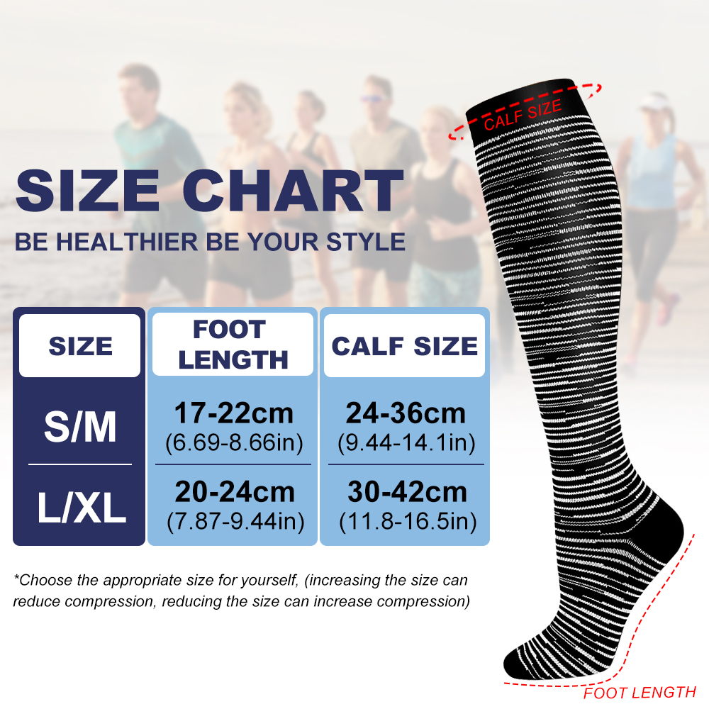 GOMOREON 6Pairs Compression So - Compression Sock Medical บทวิจารณ์และราคา