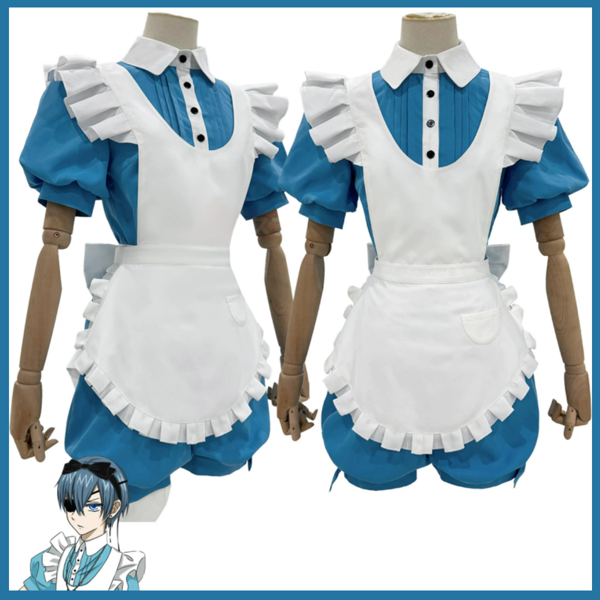 Anime Ciel Phantomhive Smile C - Dress Sock Men บทวิจารณ์และราคา