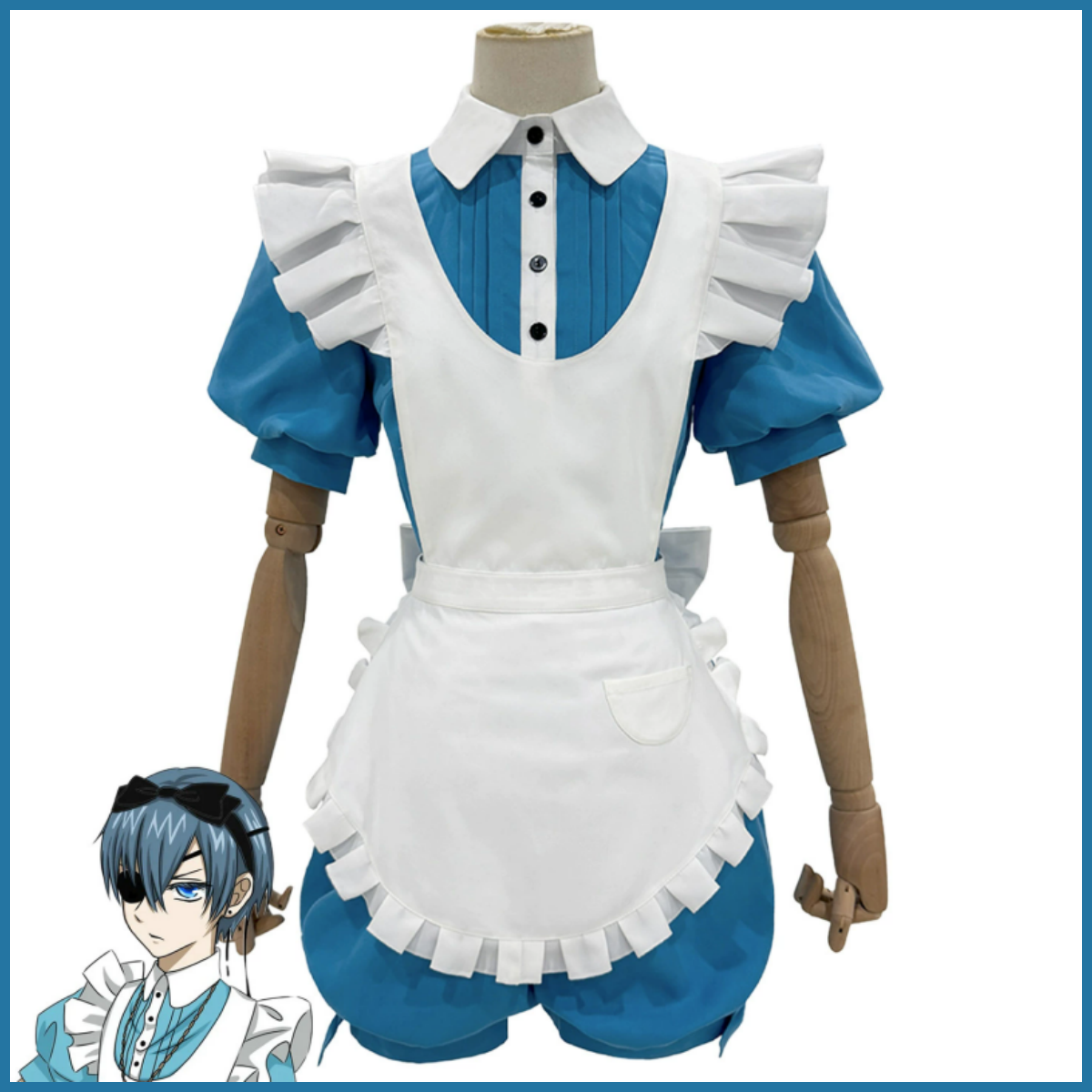 Anime Ciel Phantomhive Smile C - Dress Sock Men บทวิจารณ์และราคา