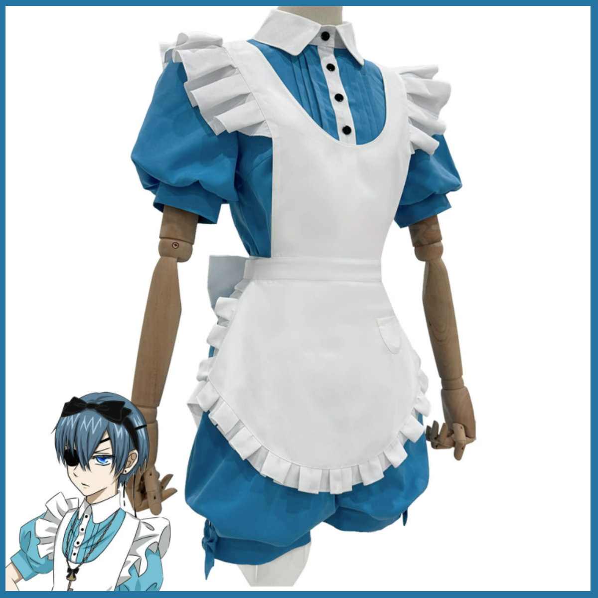 Anime Ciel Phantomhive Smile C - Dress Sock Men บทวิจารณ์และราคา
