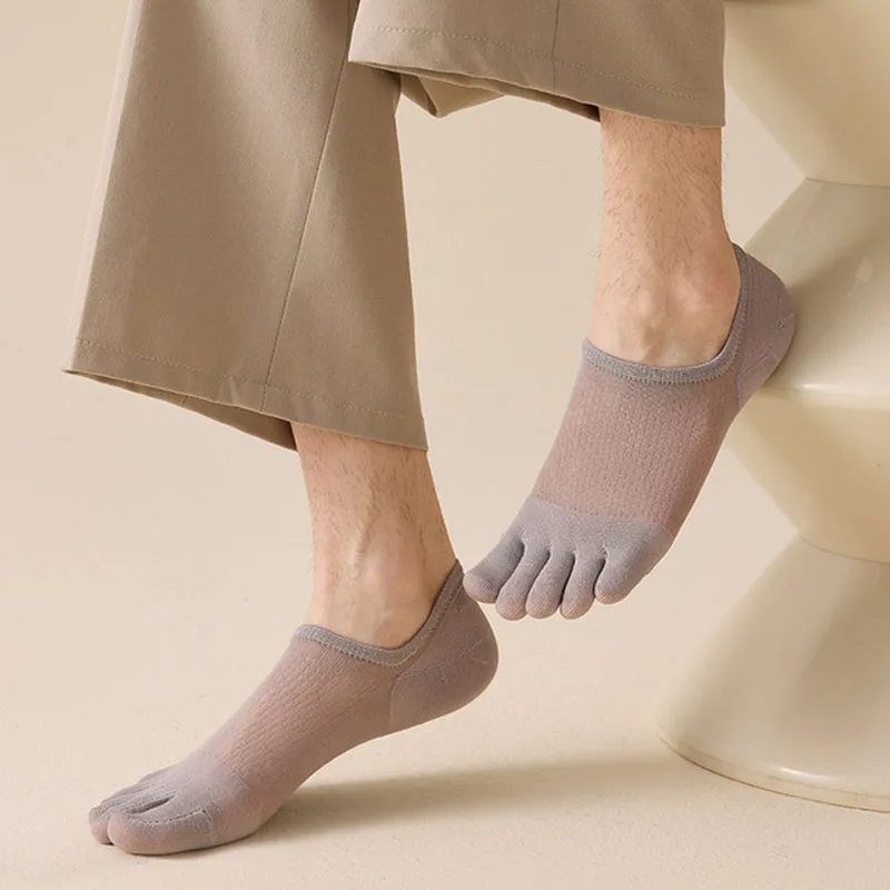 5 Pairs Man Summer Thin Toe So - Ankle Sock Low Cut บทวิจารณ์และราคา