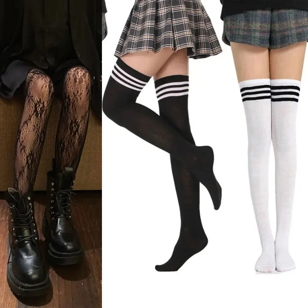 Fishnet Stockings Black Tights - Tights Pantyhose Sheer บทวิจารณ์และราคา