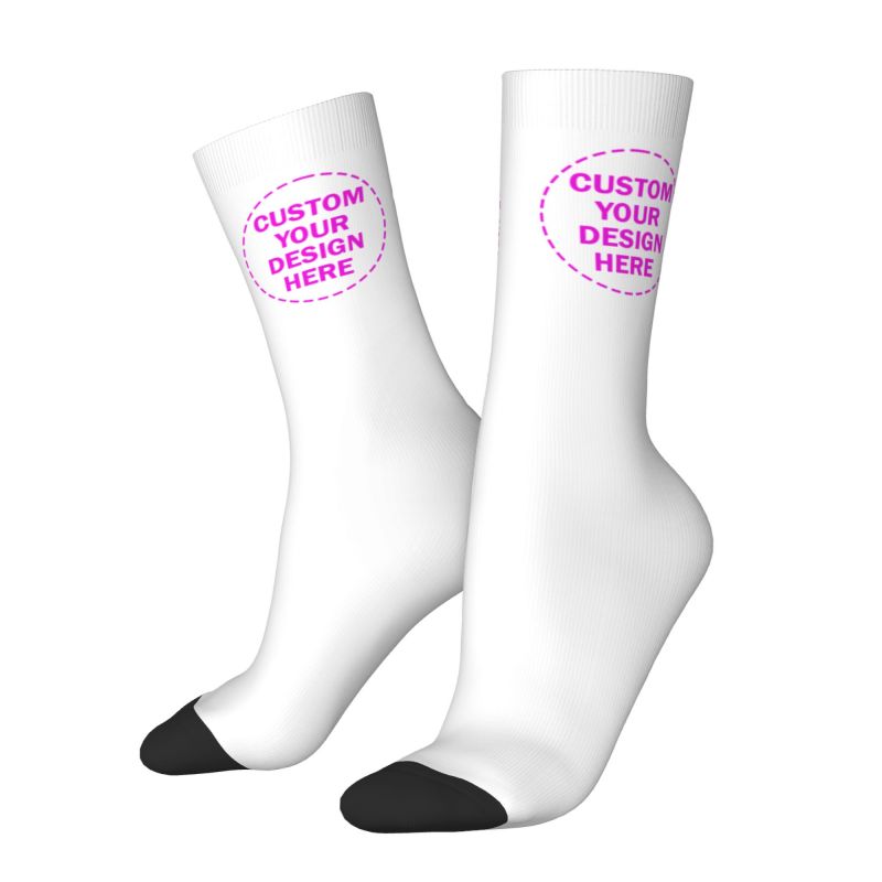 Personalize Custom Photo Logo  - Dress Sock Men บทวิจารณ์และราคา