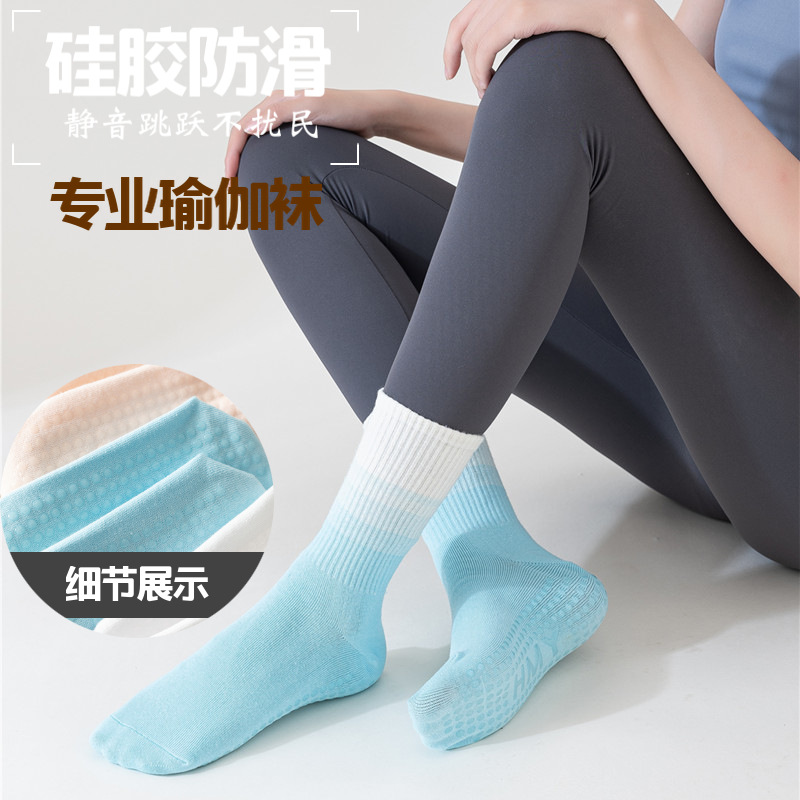 Professional Yoga Socks Women  - Knee High Sock Women บทวิจารณ์และราคา