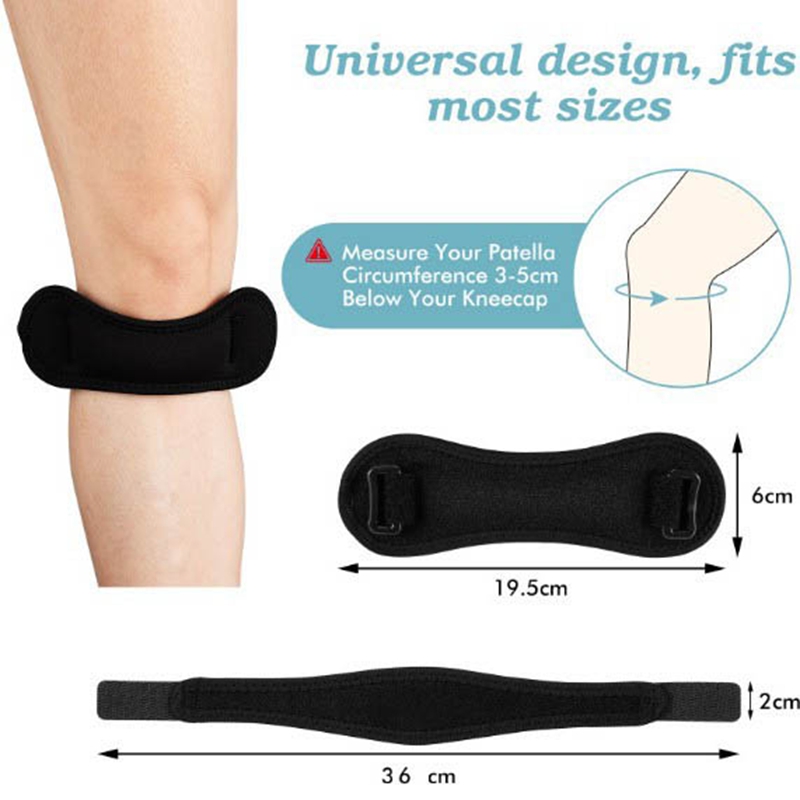 Knee Patellar Tendon Knee Supp - Compression Sleeve Calf บทวิจารณ์และราคา