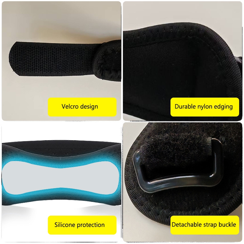 Knee Patellar Tendon Knee Supp - Compression Sleeve Calf บทวิจารณ์และราคา
