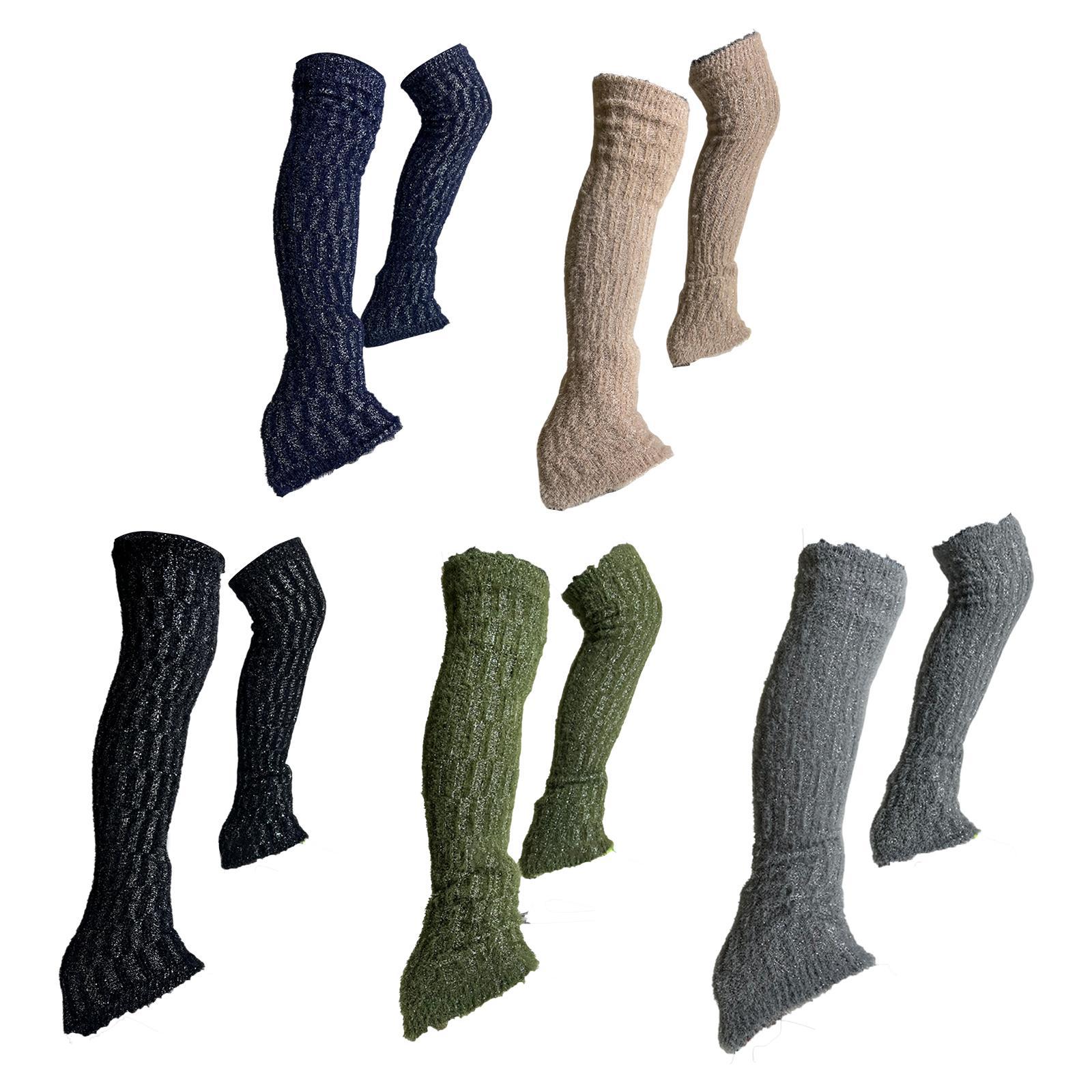 Ice Figure Skating Leg Warmers - Thermal Sock Winter บทวิจารณ์และราคา