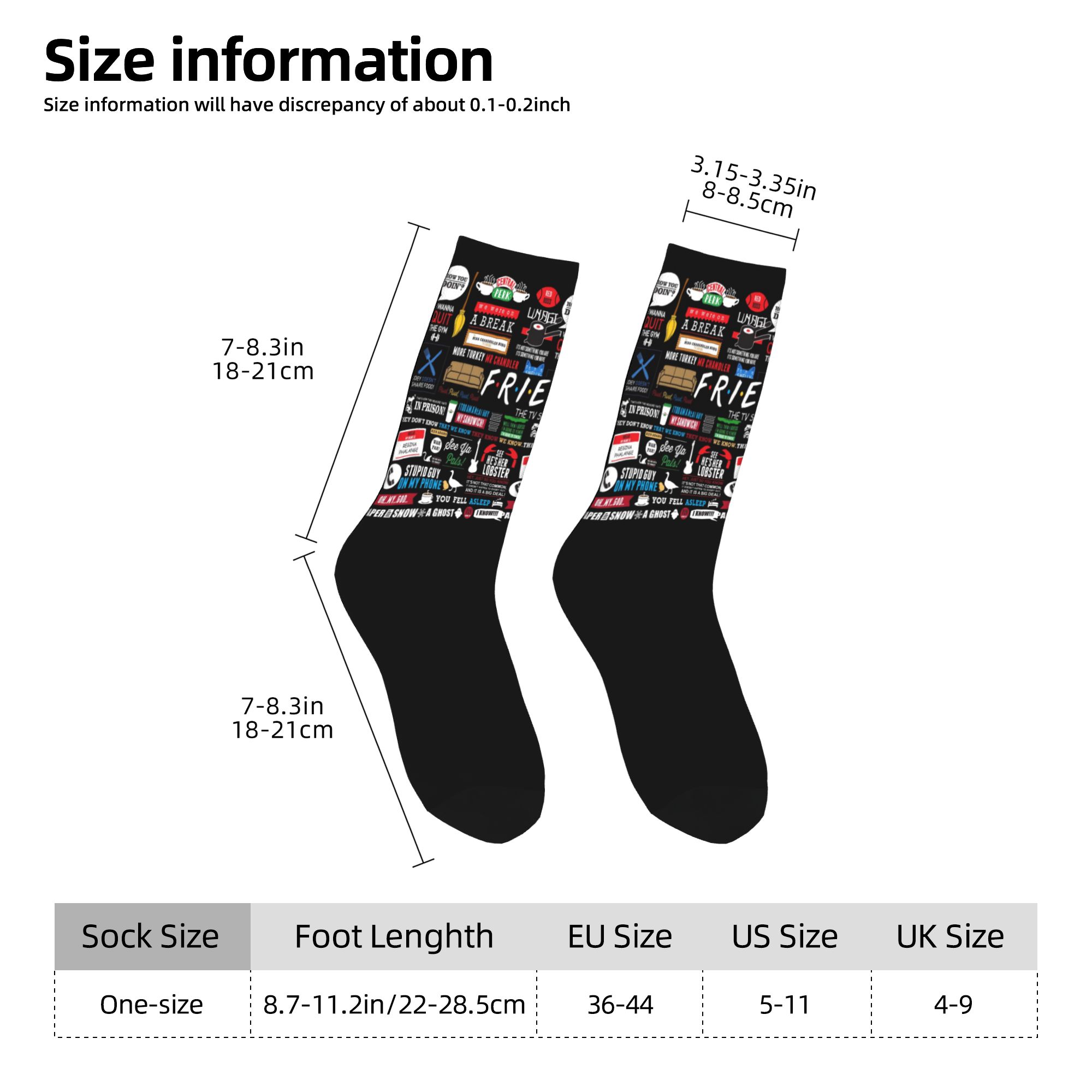 Custom Cute Funny TV Show Frie - No Show Sock Women บทวิจารณ์และราคา