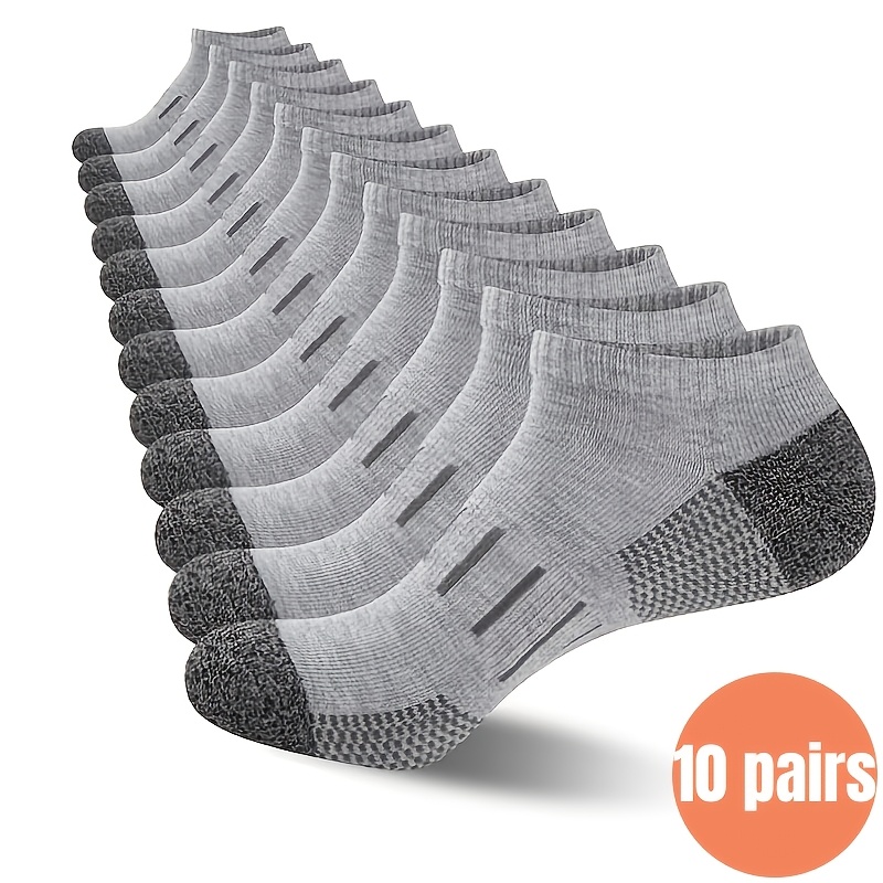 10 Pairs Men's Ankle Socks Hee - Ankle Sock Low Cut บทวิจารณ์และราคา
