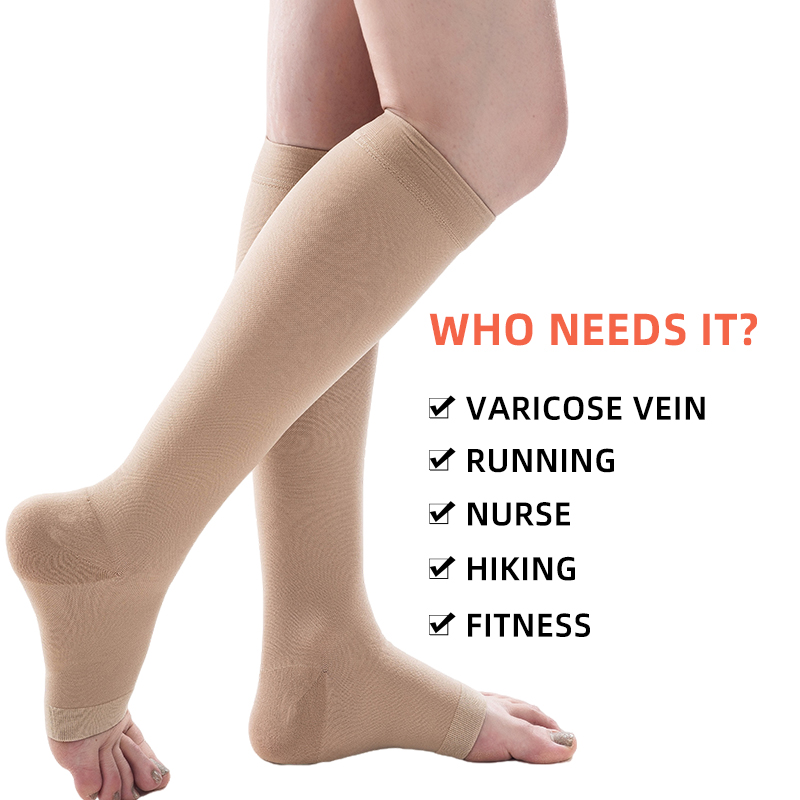 S-5XL 2pcs/Pair Medical Compre - Compression Sleeve Calf บทวิจารณ์และราคา