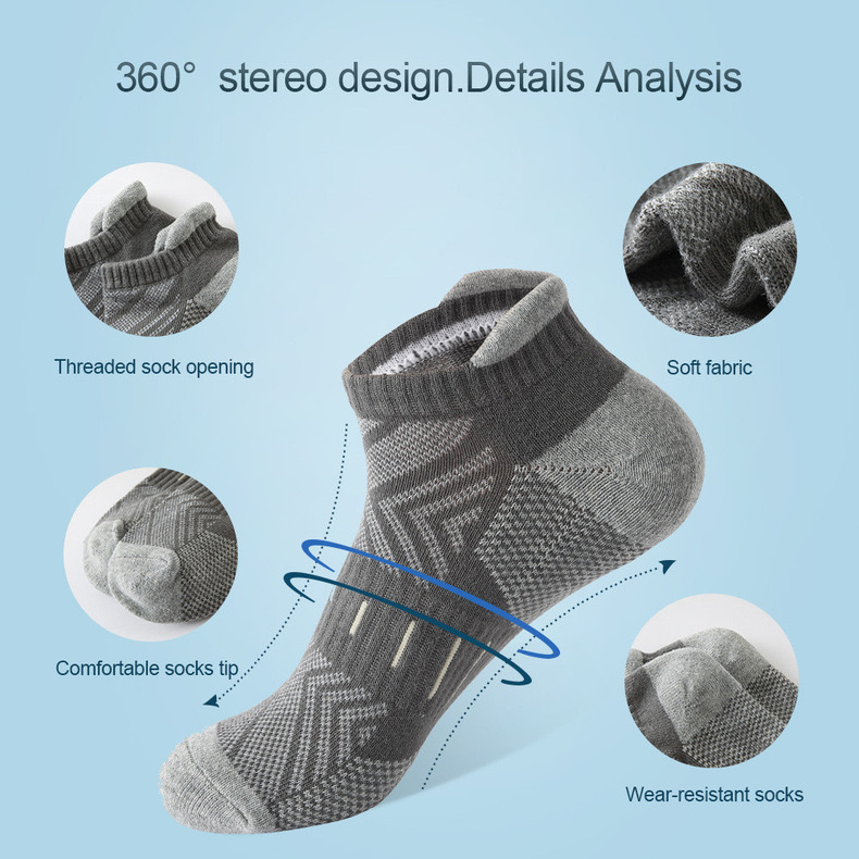 6Pairs Low Cut Cushioned Athle - Athletic Sock Cushion บทวิจารณ์และราคา